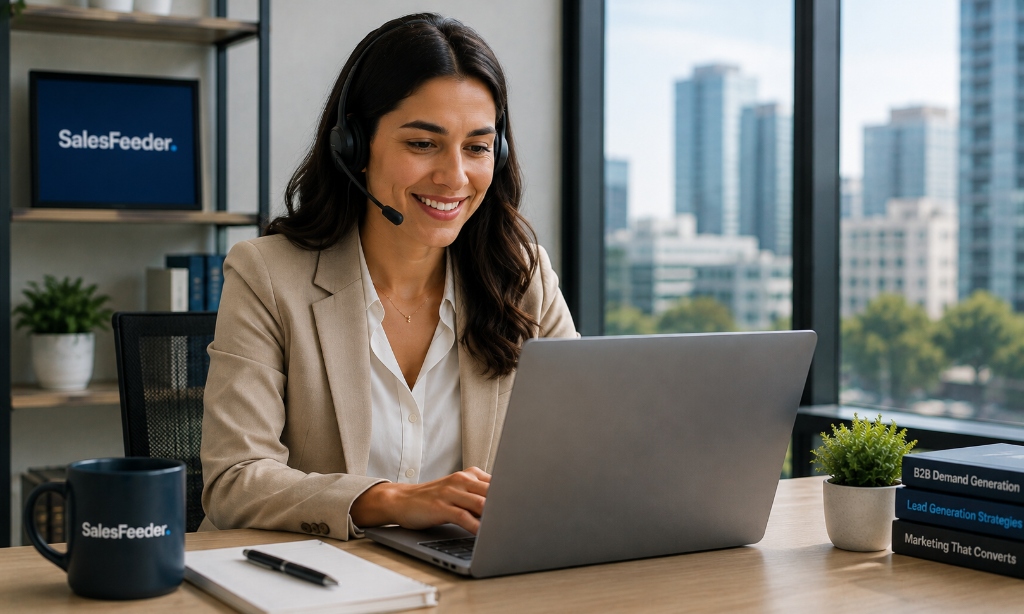 SalesFeeder customer specialist
